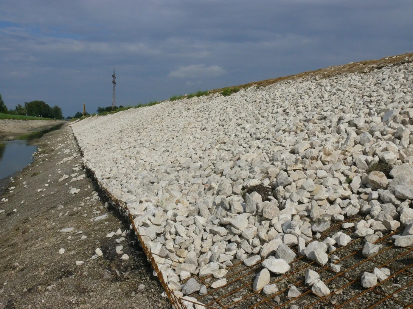 Stones on bank - G Schwab